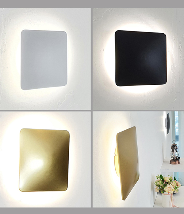 포노사각 벽부착등 벽무드등 (10W)