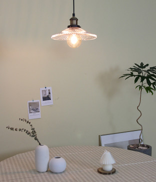 루문 1등 유리 LED 팬던트조명, 인테리어 식탁등, LED조명