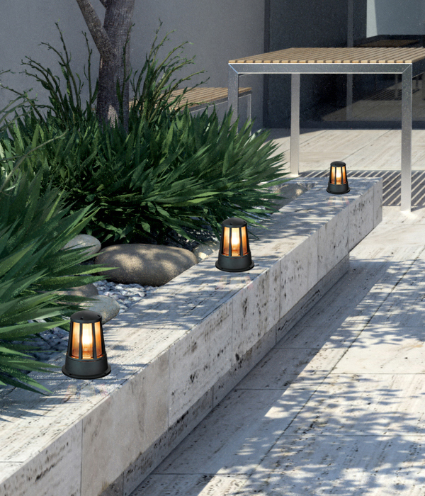 솔브 문주등 데크조명 테라스조명 (블랙)