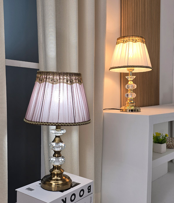 피앙새 침실스탠드 패브릭 단스탠드 (골드, 엔틱)