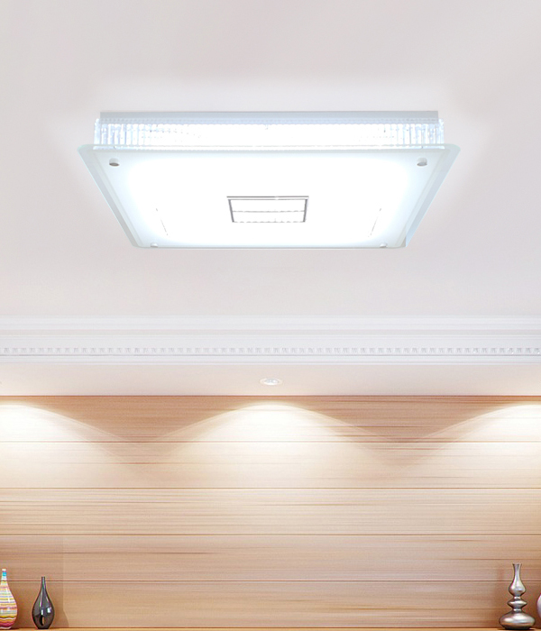 아이리스 50W 국산LED방등 안방전등 (유리)